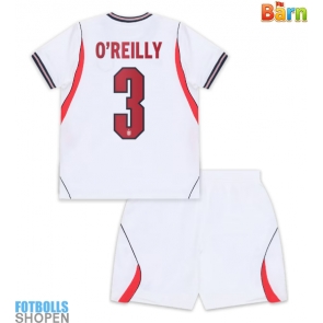 Billiga England Nico O'Reilly #3 Hemmatröja Barn VM 2026 Kortärmad (+ Korta byxor)
